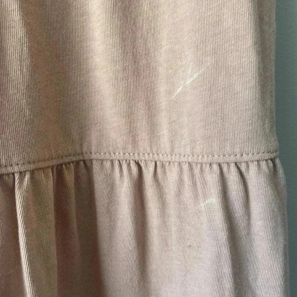 Everlane The Weekend Tiered Sleeveless Midi Dress in Oak Women's size XS - Picture 4 of 7